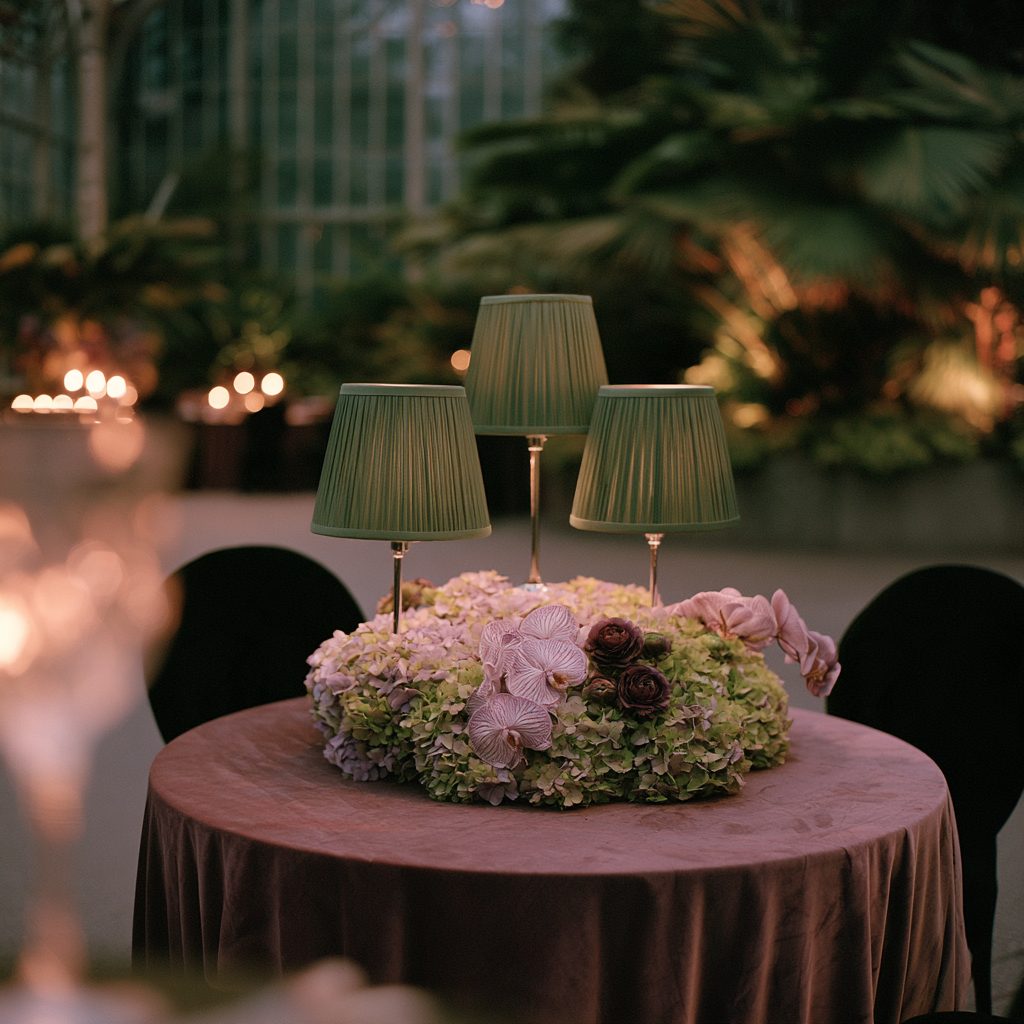 The Complete Table, The Plum Conservatory design concept visualization