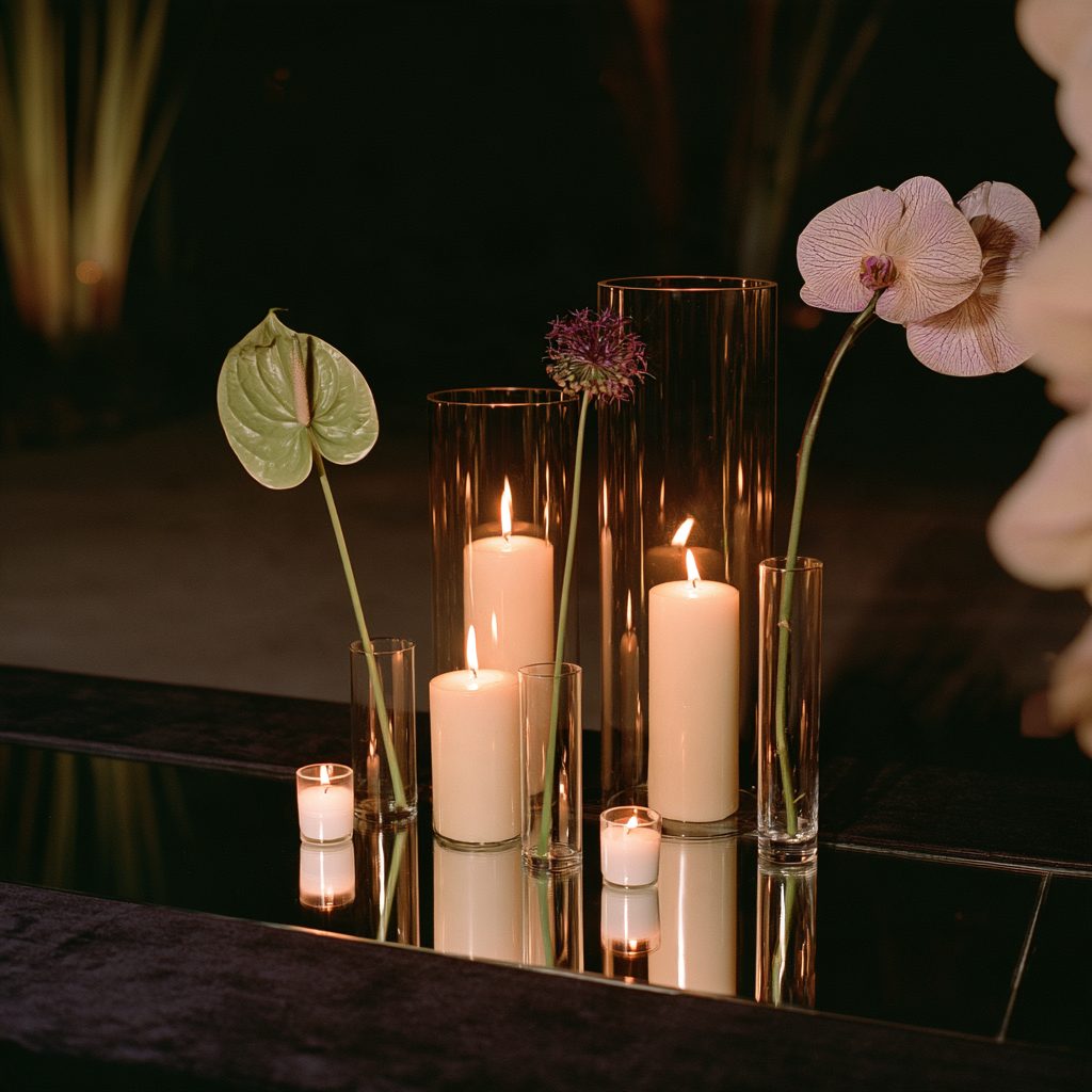 Candlelight, The Plum Conservatory design concept visualization